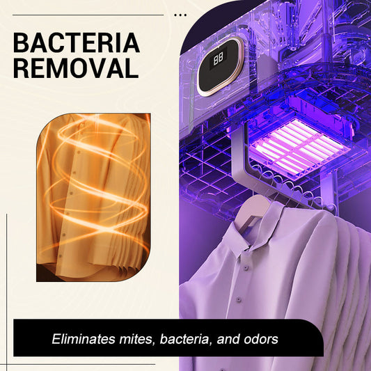 Hordozható, összecsukható mini szárító