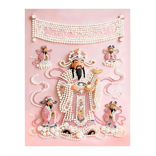 DIY 3D műanyag gyöngyfestő készlet