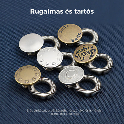 🏆 Rugós Fém Derékkiegészítő Farmerokhoz 🔩👖