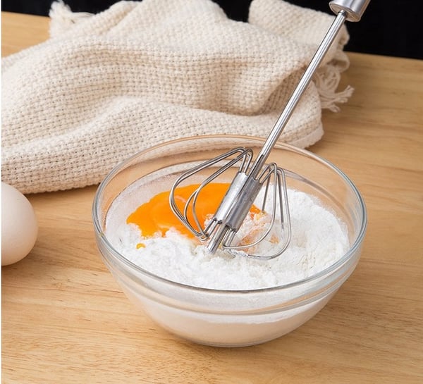 🥚 Rozsdamentes acél félautomata habverő