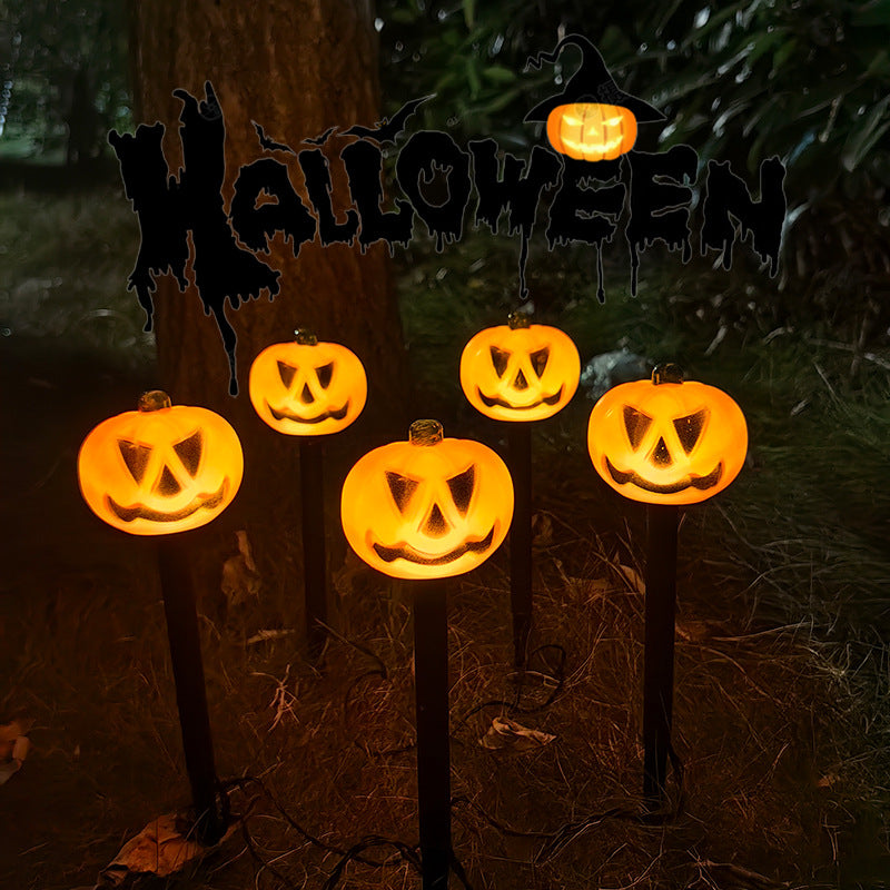 Πακέτο 6 ηλιακών φωτιστικών εδάφους LED για το Halloween