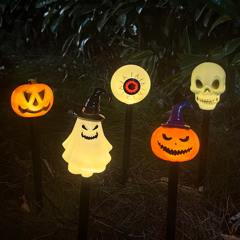 Πακέτο 6 ηλιακών φωτιστικών εδάφους LED για το Halloween