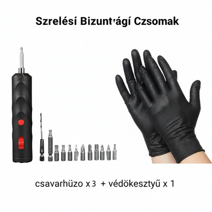 Akkus Fúró-Csavarhúzó Kombináció - Gyors töltés, Erőteljes teljesítmény