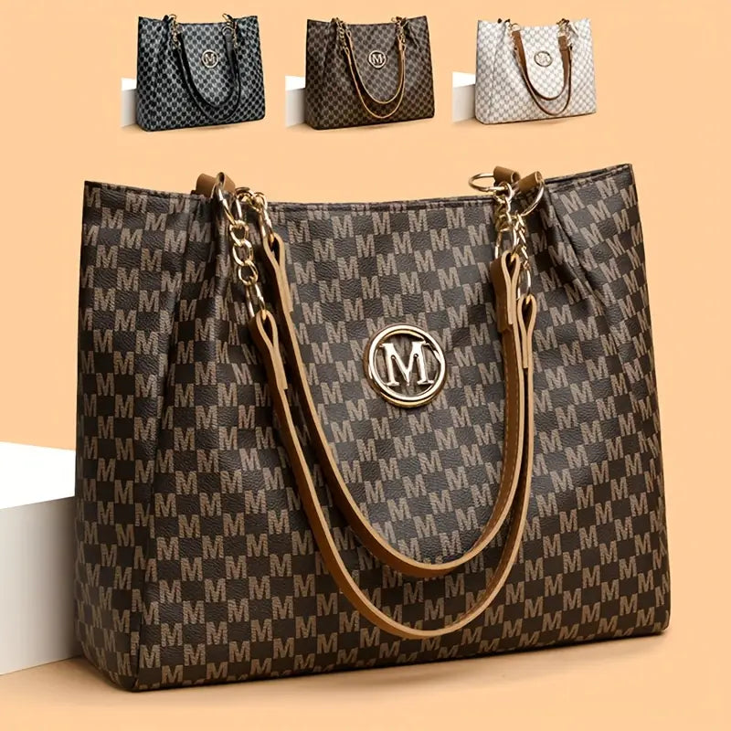 💕 Νέα Άφιξη 2025 👜 Γυναικεία Vintage Τσάντα Tote - Μεγάλη, Ελαφριά και Κομψή!
