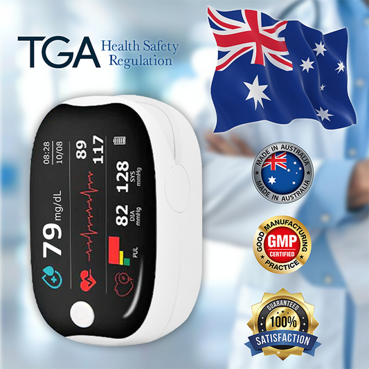 Clinclii™ GlucoSense lézeres vércukorszintmérő készülék