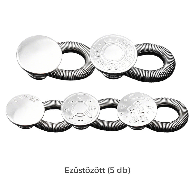 🏆 Rugós Fém Derékkiegészítő Farmerokhoz 🔩👖