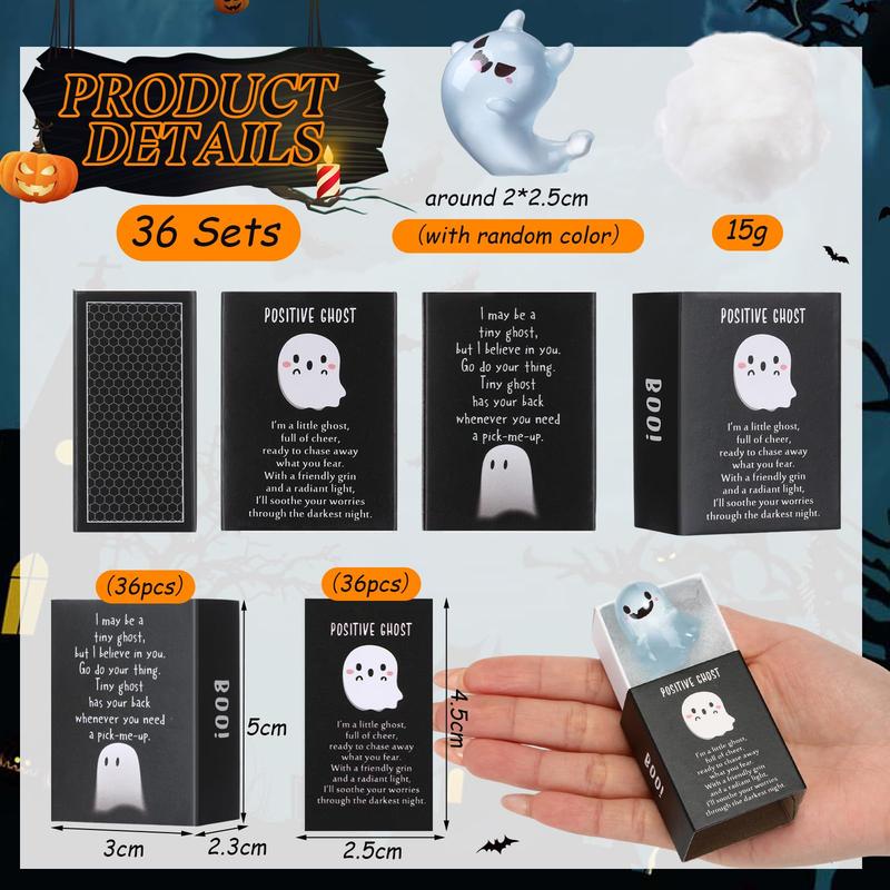 🎃👻Świecące w ciemności figurki mini duchów