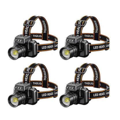 🔥 Erőteljes, rendkívül hosszú élettartamú fejlámpa