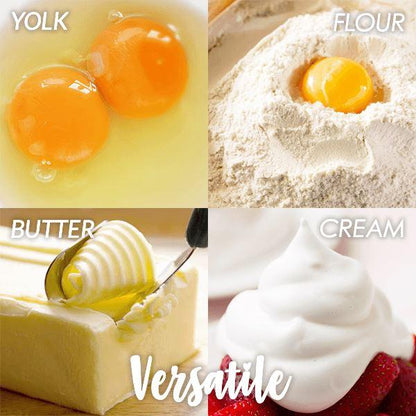 🥚 Rozsdamentes acél félautomata habverő