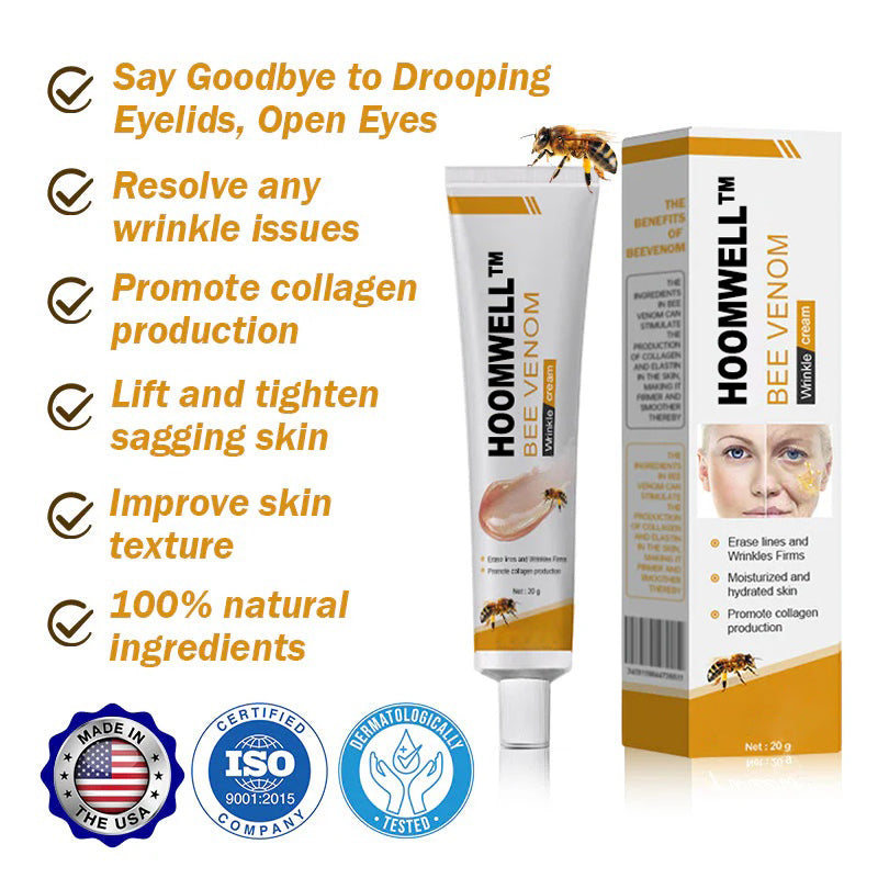 HOOMWELL™ Κρέμα αφαίρεσης ρυτίδων Botox με δηλητήριο μέλισσας