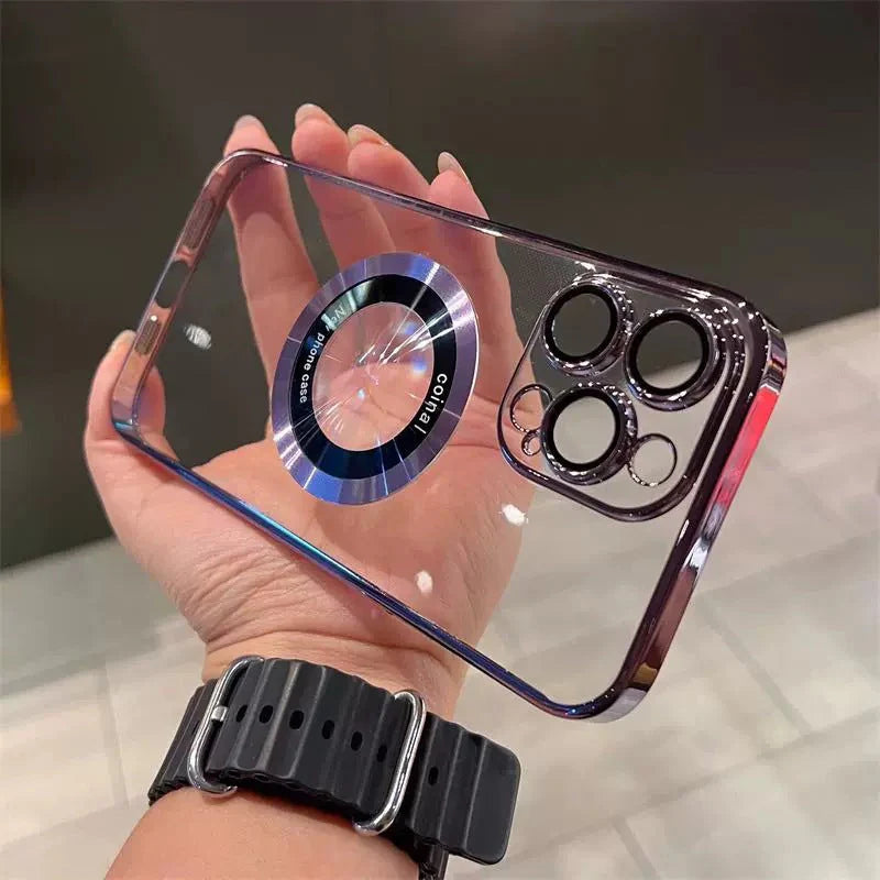 Διαφανής μαγνητική θήκη για iPhone