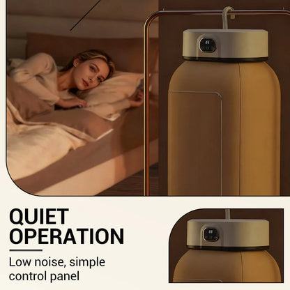 Hordozható, összecsukható mini szárítógép