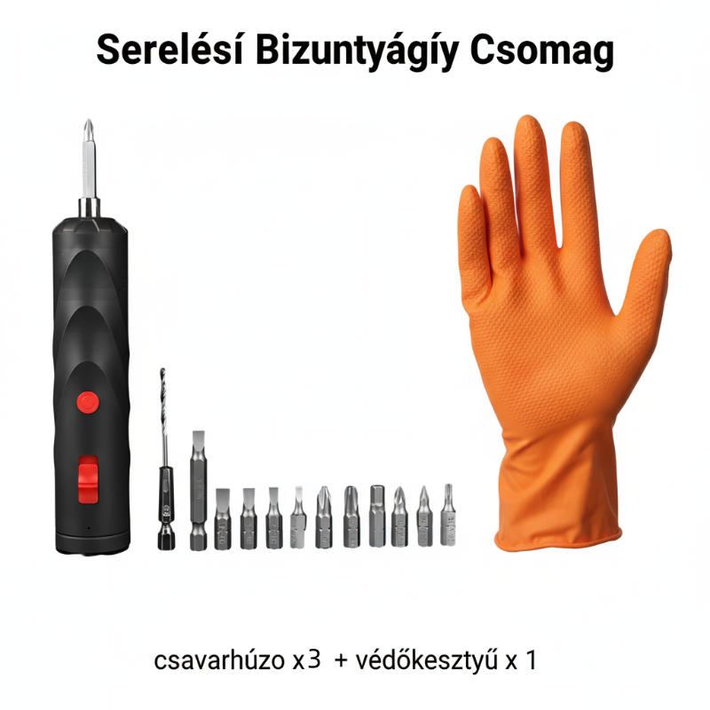 Akkus Fúró-Csavarhúzó Kombináció - Gyors töltés, Erőteljes teljesítmény