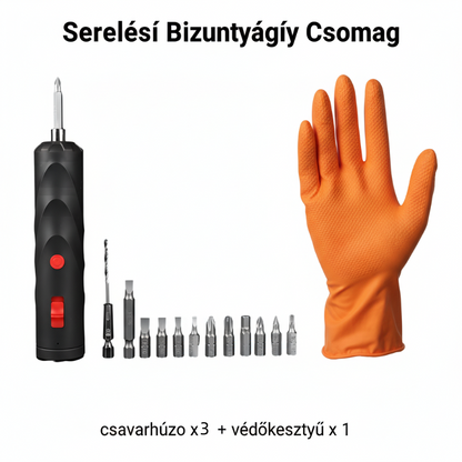 Akkus Fúró-Csavarhúzó Kombináció - Gyors töltés, Erőteljes teljesítmény