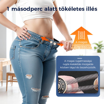 🏆 Rugós Fém Derékkiegészítő Farmerokhoz 🔩👖