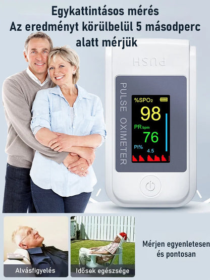 🔥Német Medisana pulzoximéter