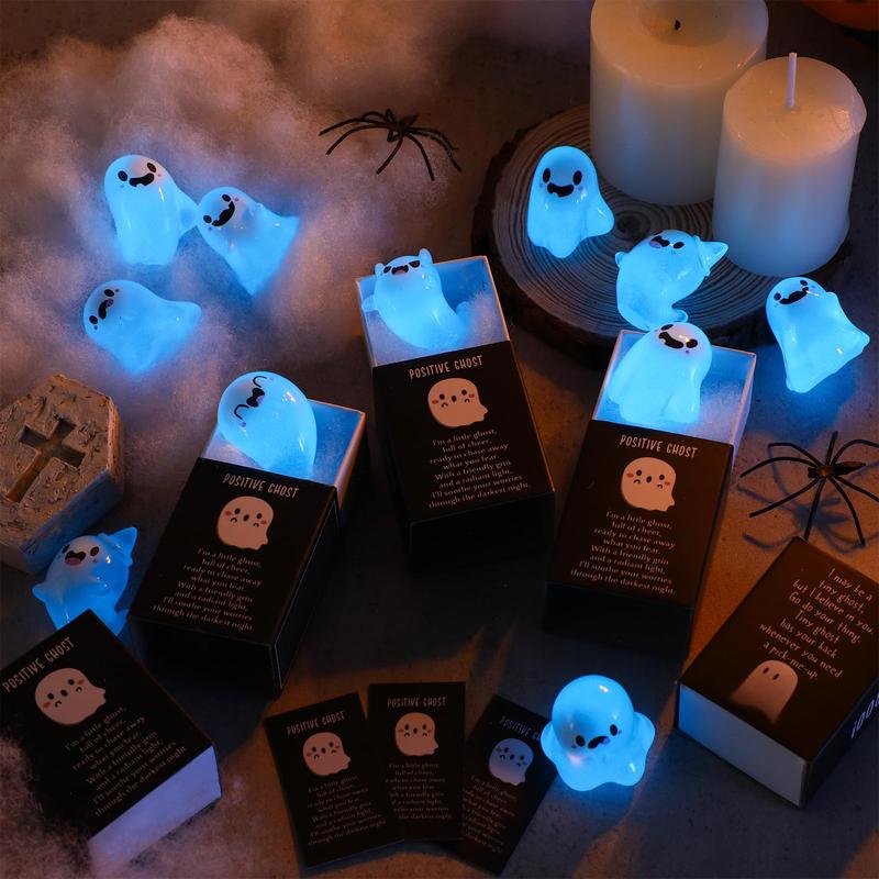🎃👻Świecące w ciemności figurki mini duchów