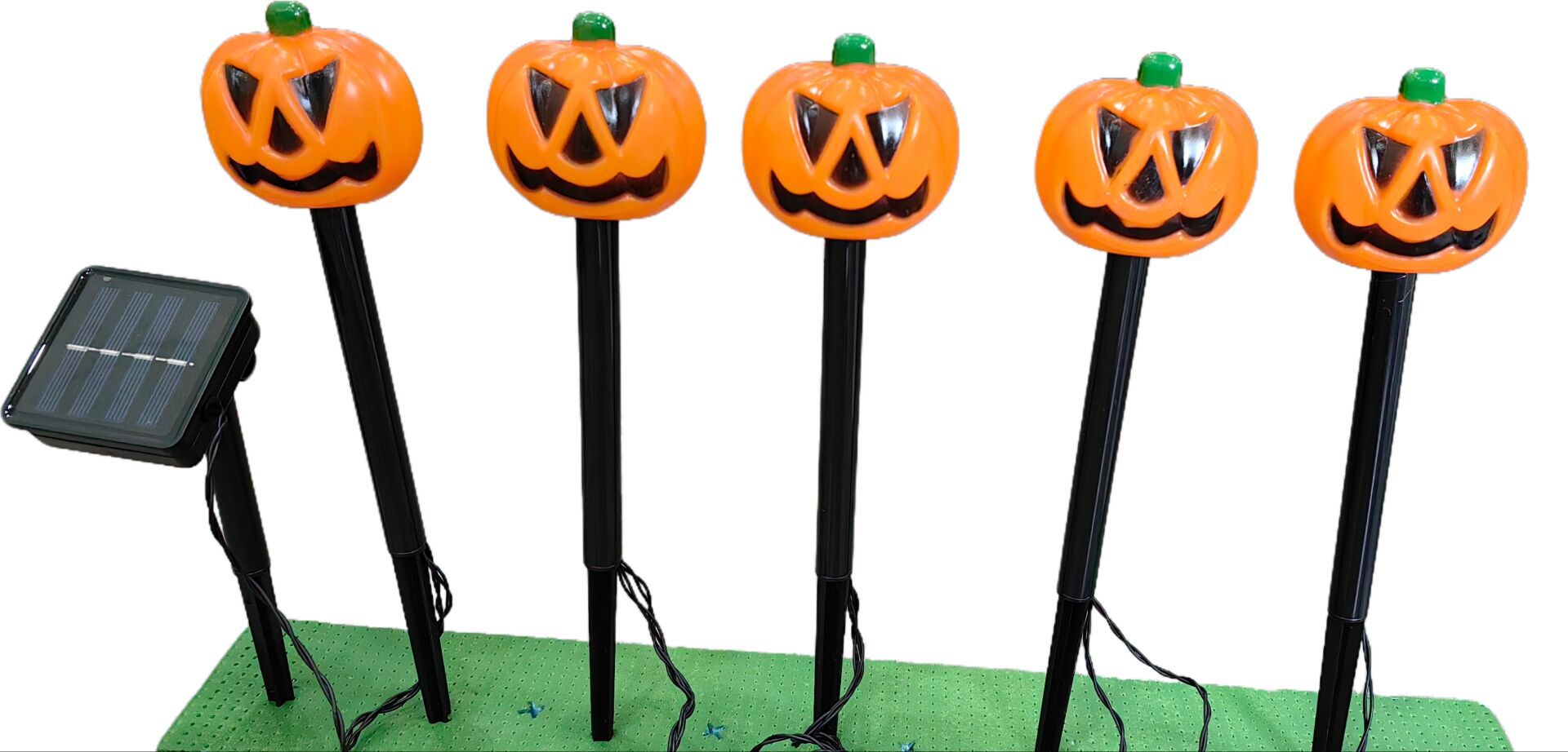 Πακέτο 6 ηλιακών φωτιστικών εδάφους LED για το Halloween