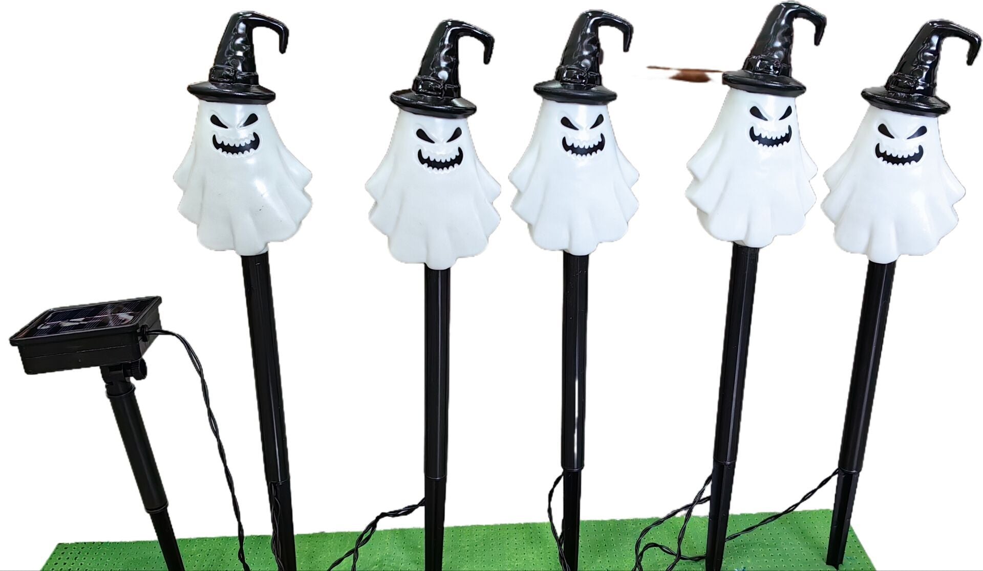 Πακέτο 6 ηλιακών φωτιστικών εδάφους LED για το Halloween