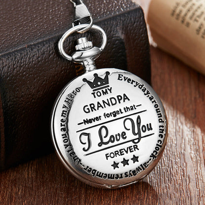 🎁Kvarc zsebóra lánccal