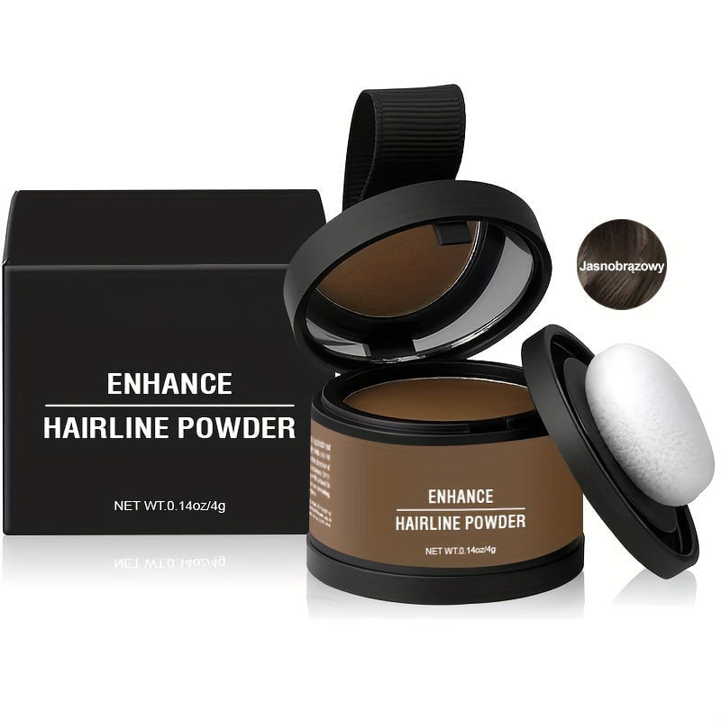 Πούδρα Hairline που καλύπτει άμεσα την τριχόπτωση, πούδρα μαλλιών για ρετούς ρουζ
