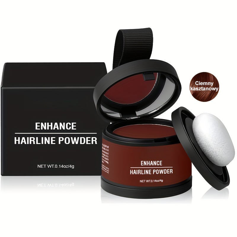 Πούδρα Hairline που καλύπτει άμεσα την τριχόπτωση, πούδρα μαλλιών για ρετούς ρουζ