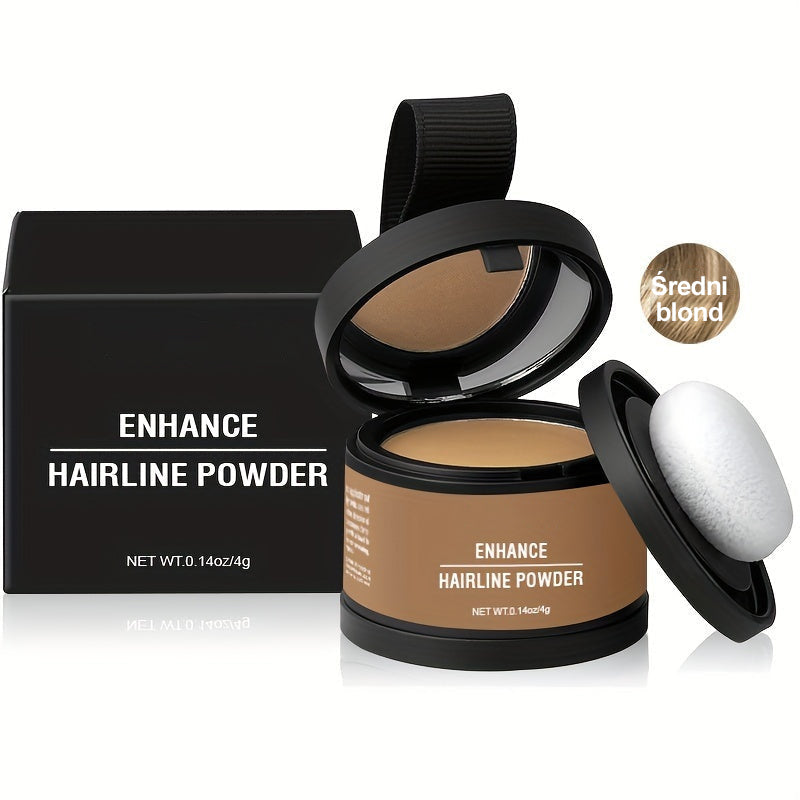 Πούδρα Hairline που καλύπτει άμεσα την τριχόπτωση, πούδρα μαλλιών για ρετούς ρουζ