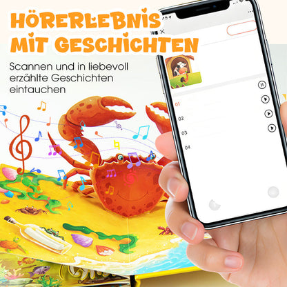 🎁Utolsó 50 szett elérhető 📿Ingyenes rózsa nyaklánc🦖 3D állatos témájú gyermekkönyvek - ✨ Lengyel hangoskönyvet tartalmaz