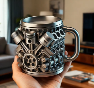 3D Formázott Bögre - A design és funkció tökéletes egyensúlya