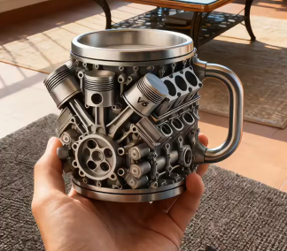 3D Formázott Bögre - A design és funkció tökéletes egyensúlya