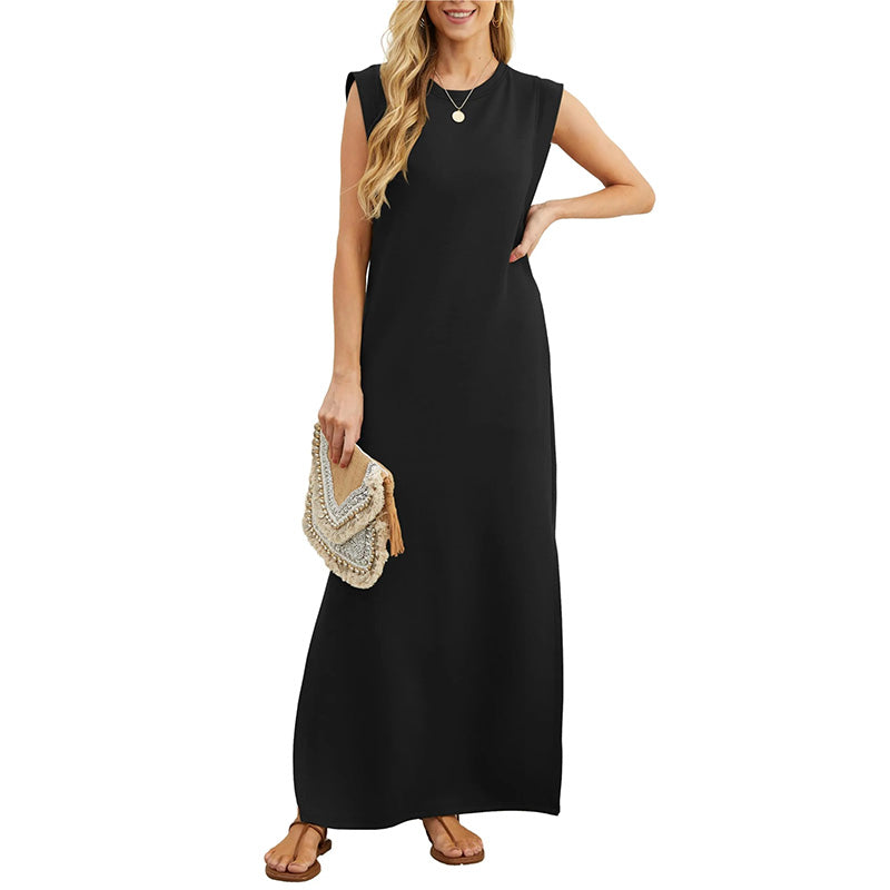 👗 Ελεύθερο από ρυτίδες casual φόρεμα για γυναίκες