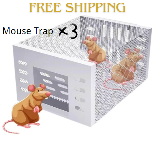 🐭 Αυτόματο Συνεχόμενο Κύκλο Παγίδα για Ποντίκια