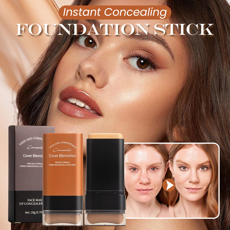 ✨ Στικ foundation άμεσης κάλυψης με ενσωματωμένο πινέλο