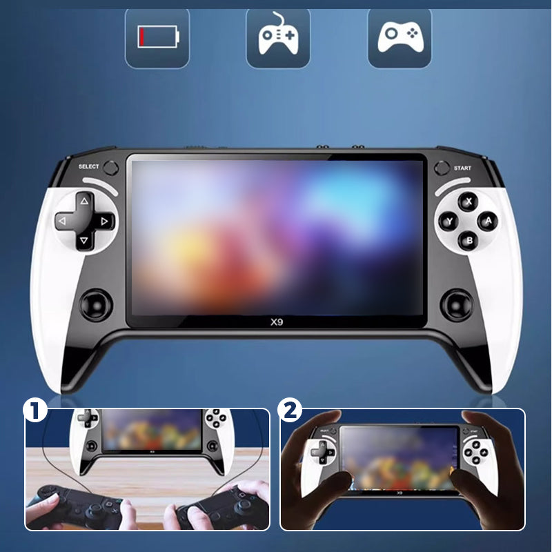 🎁Sokoldalú és szórakoztató hordozható játékkonzol