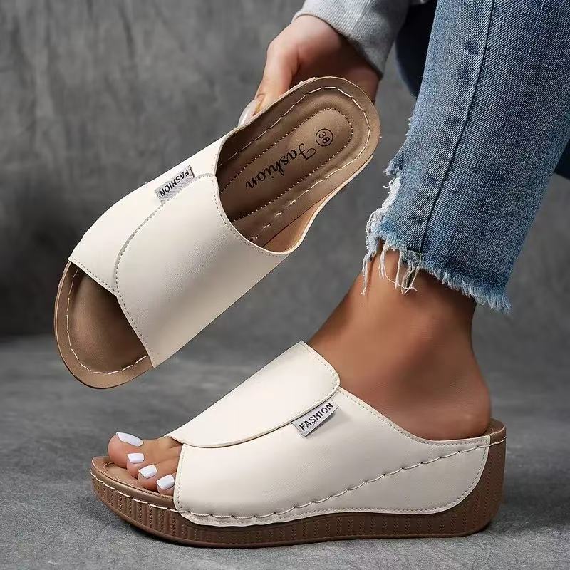 【EU 36-43】👡Γυναικεία σανδάλια με χοντρό ψαροκόκαλο