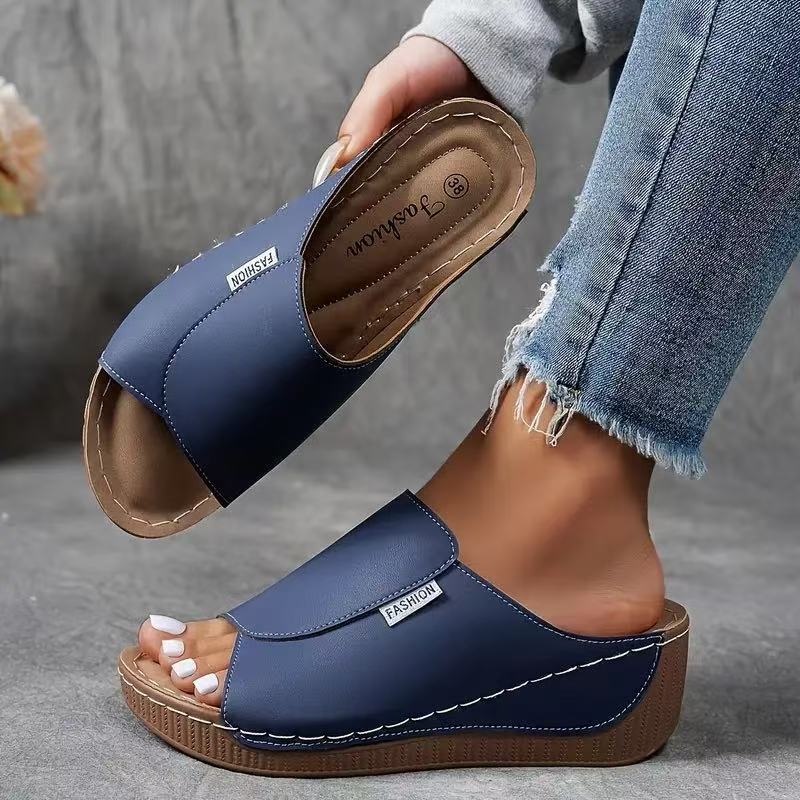【EU 36-43】👡Γυναικεία σανδάλια με χοντρό ψαροκόκαλο