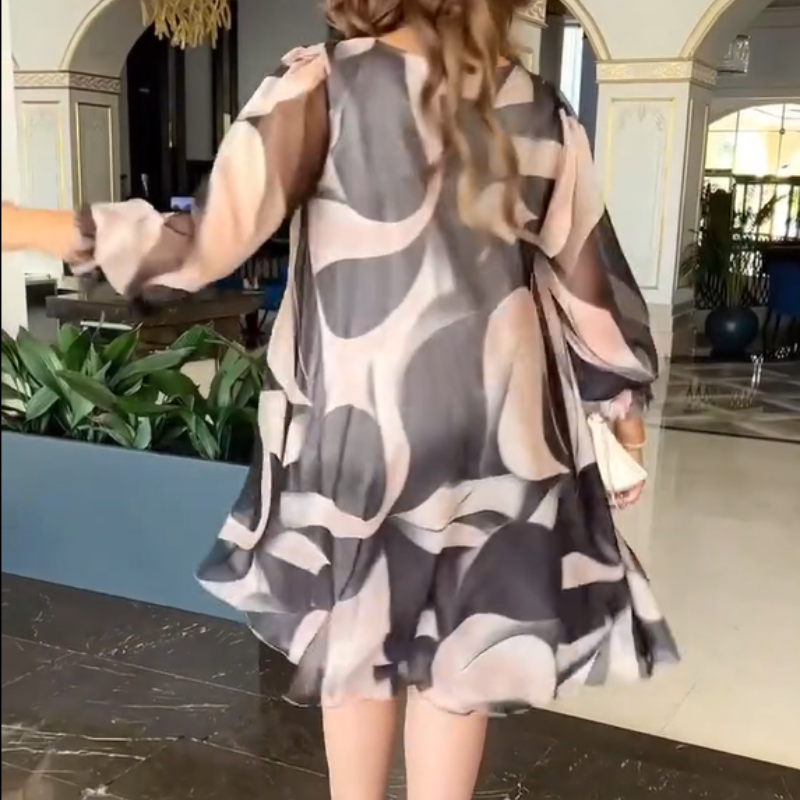 🌸【S-4XL】 Φορέματα από σιφόν
