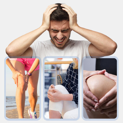 🎁Utolsó 50 szett elérhető 📿Ingyenes rózsa nyaklánc🦵Állítható sport térdvédők 【 Kettős térdvédő!】