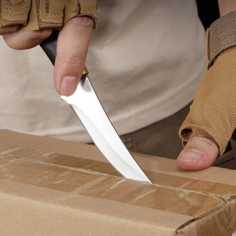 🔥🗡️Multifunkcionális hordozható kültéri gyümölcskés, tokban