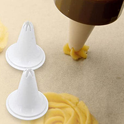 Krémes keretező pisztoly sütipréssel